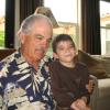Gray and his Pop on his 6th Birthday. May 16, 2006.
