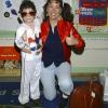 "The King" aka Gray as Elvis with Ms. Staahl, Halloween 2007